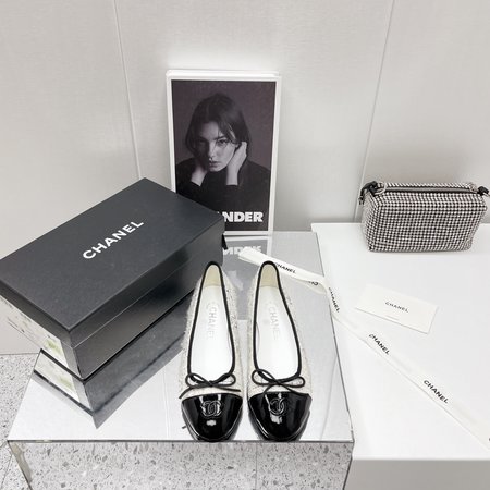 Chanel ballet shoes