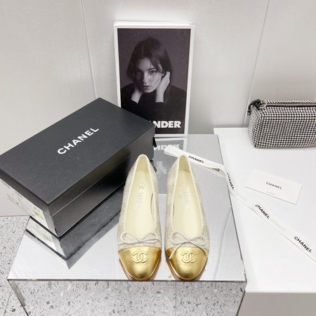 Chanel ballet shoes