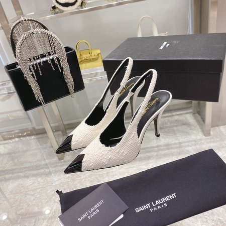 YSL YSL pointed high heels