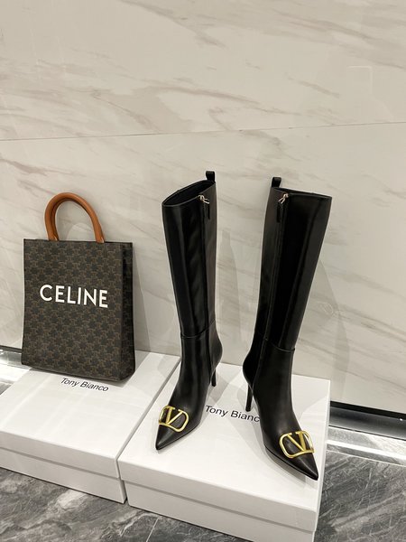 Valentino hardware high boots