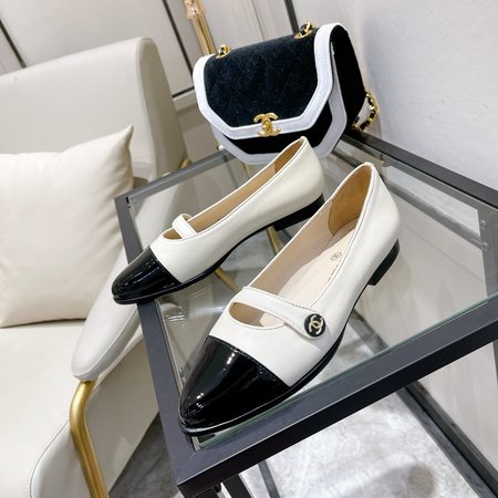 Chanel buckle shoes