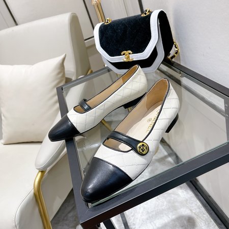 Chanel buckle shoes