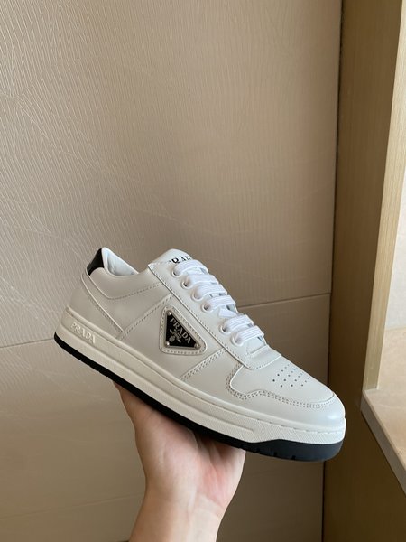 Prada leather sneakers