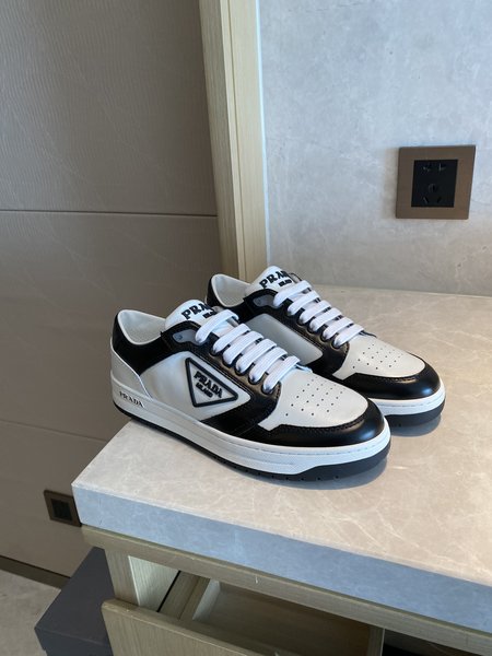 Prada Perforated leather sneakers