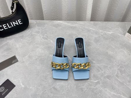 Versace chain slippers
