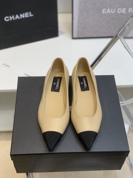 Chanel pointed toe women s shoes