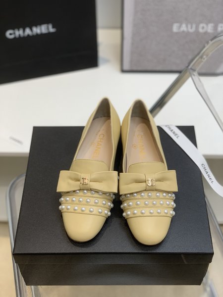 Chanel pearl shoes