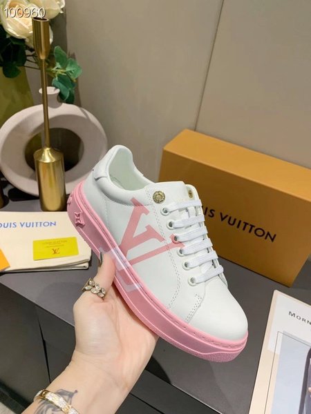 Louis Vuitton leather sneakers