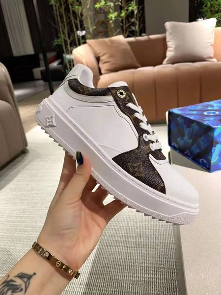 Louis Vuitton leather sneakers