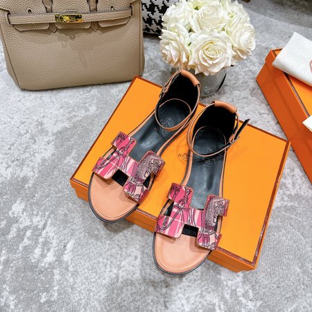 Hermes Sandals Tradition Classic H