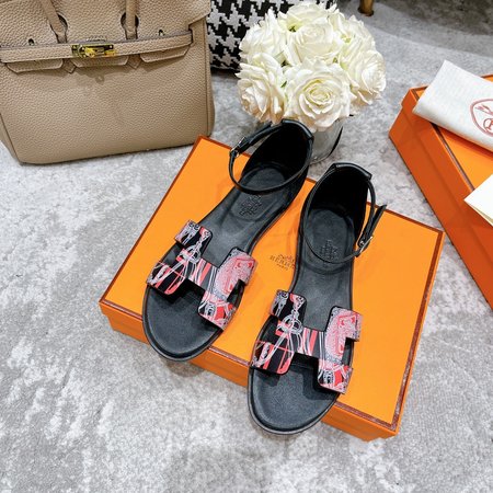 Hermes Sandals Tradition Classic H