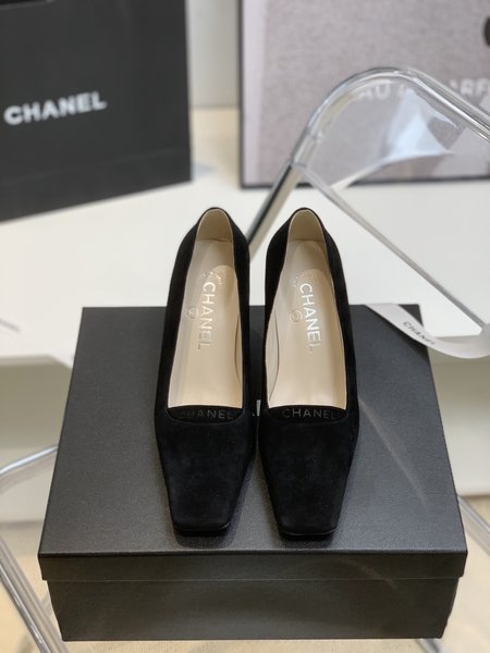 Chanel Shaped heel women s shoes quality