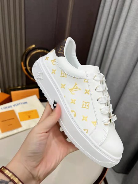 Louis Vuitton leather sneakers