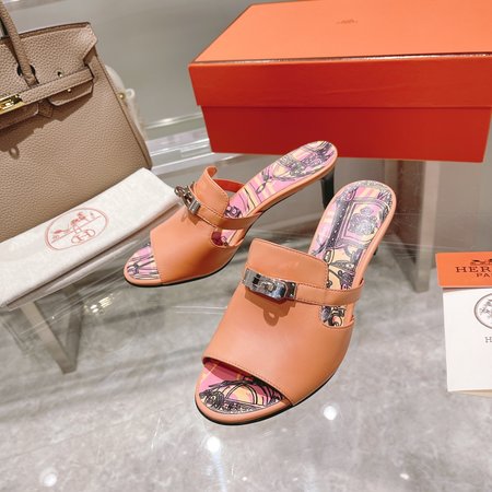 Hermes Sandals and slippers series imported calfskin