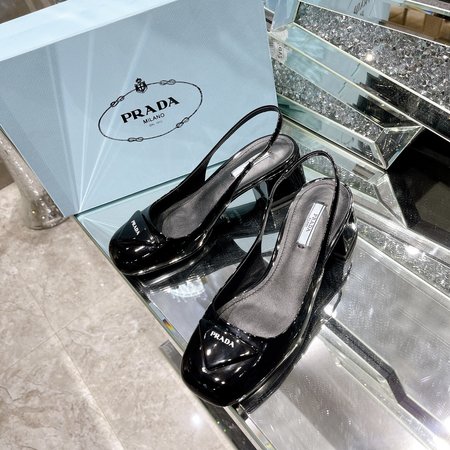 Prada S length ankle boots sandals