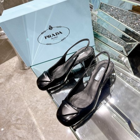 Prada S length ankle boots sandals