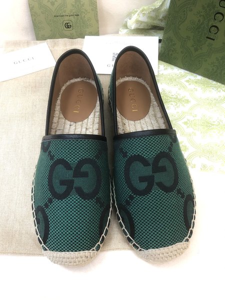 Gucci Golden Espadrilles Shoes