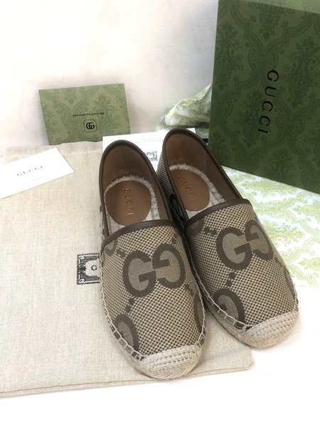 Gucci Golden Espadrilles Shoes