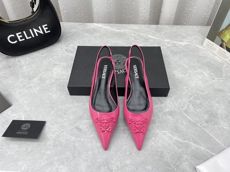 Versace women s flat back shoes