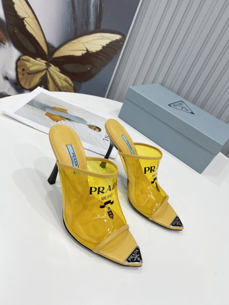 Prada S length ankle boots sandals