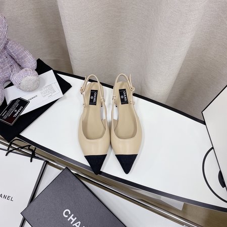 Chanel women s sheepskin shoes