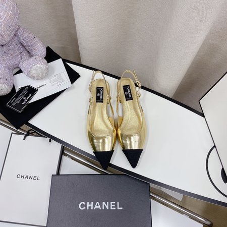 Chanel women s sheepskin shoes