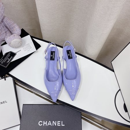 Chanel women s sheepskin shoes