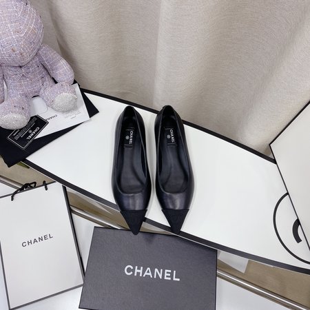 Chanel women s sheepskin shoes