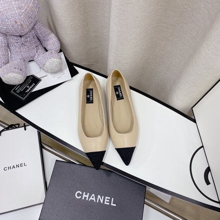 Chanel women s sheepskin shoes