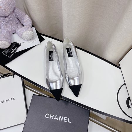 Chanel women s sheepskin shoes