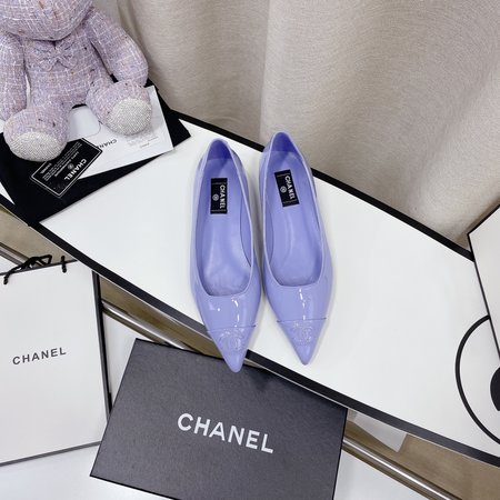 Chanel women s sheepskin shoes