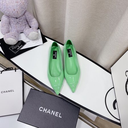 Chanel women s sheepskin shoes