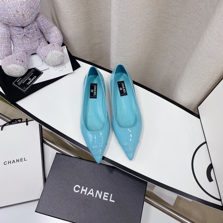 Chanel women s sheepskin shoes