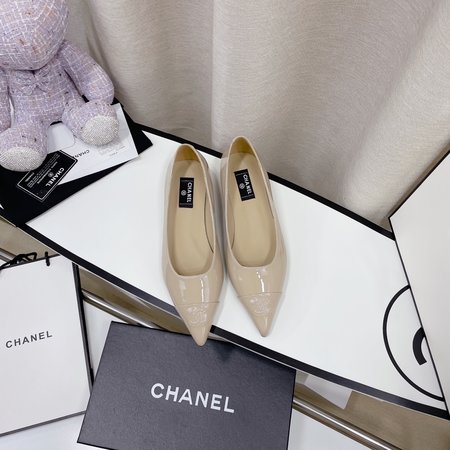 Chanel women s sheepskin shoes