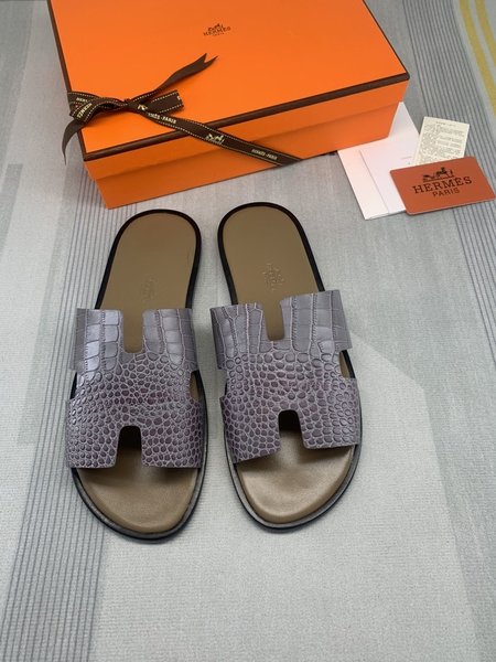 Hermes First layer calfskin slippers