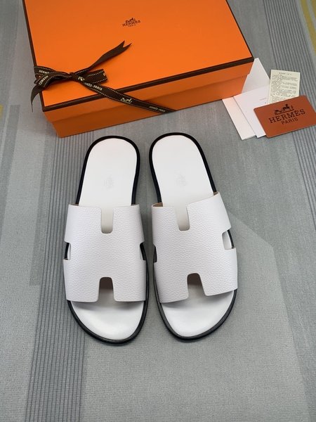 Hermes First layer calfskin slippers