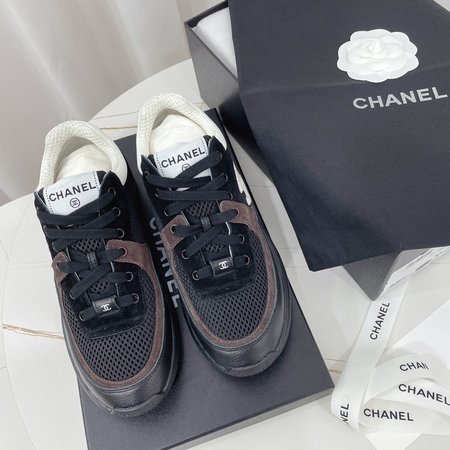 Chanel classic panel sneakers