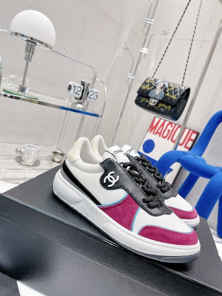 Chanel Color Block Sneakers