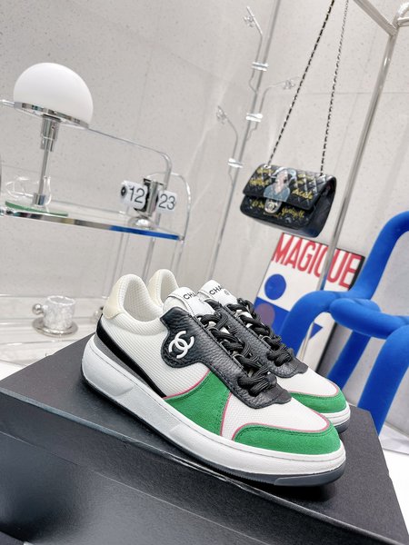 Chanel Color Block Sneakers