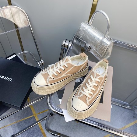 Chanel Platform Espadrilles