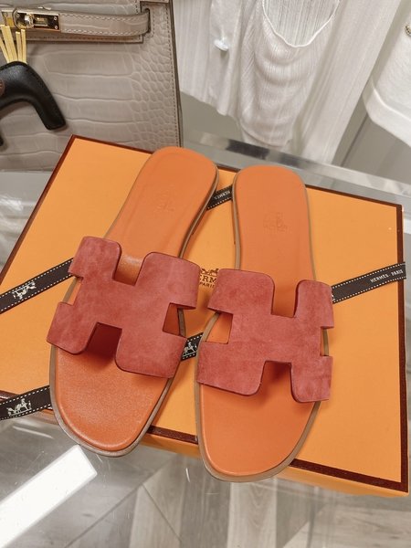 Hermes high end classic slippers