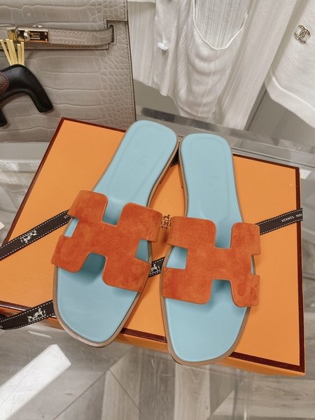 Hermes high end classic slippers