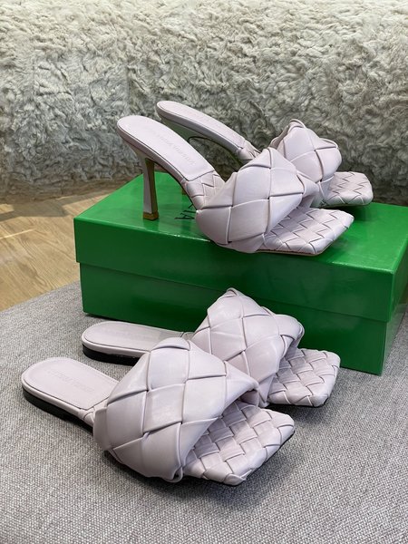 Bottega Veneta Handwoven Sheepskin Slippers