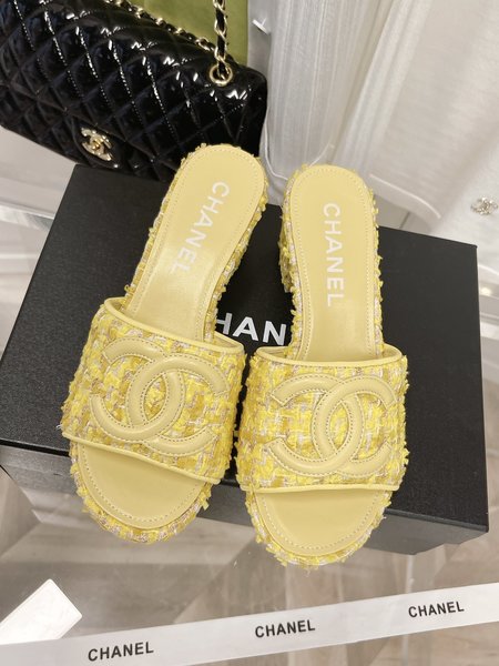 Chanel slippers