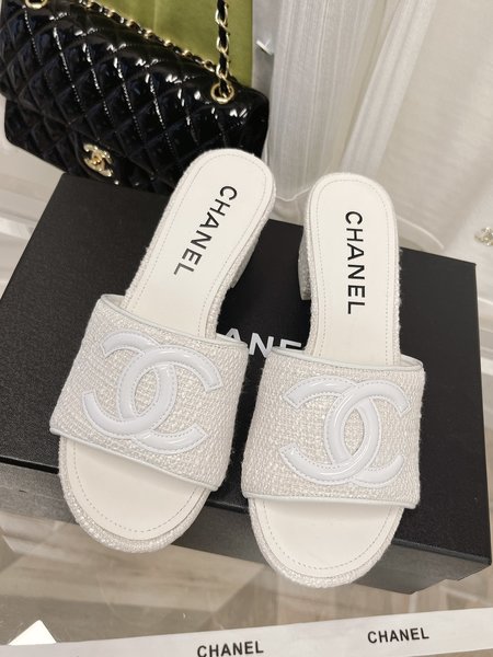 Chanel slippers