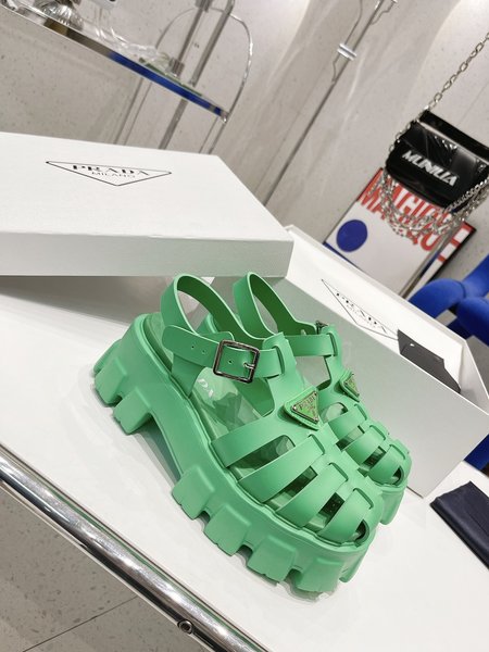 Prada vintage platform sandals