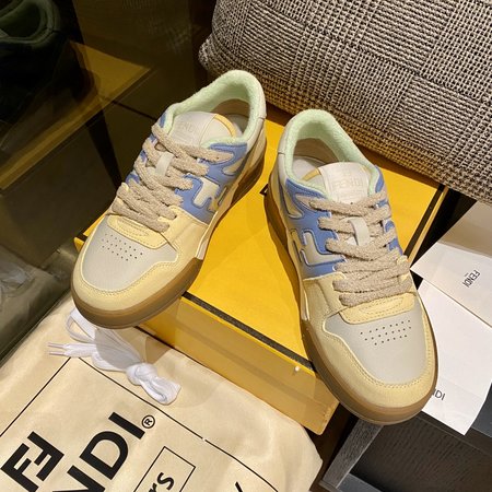 Fendi Classic Full Suede Sneakers