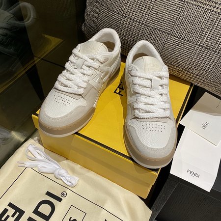 Fendi Classic Full Suede Sneakers