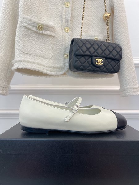 Chanel French Style Mary Jane Shoes