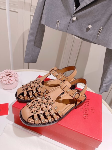 Valentino Vintage Pigpen Flat Sandals